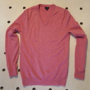 Italian cashmere v-neck sweater